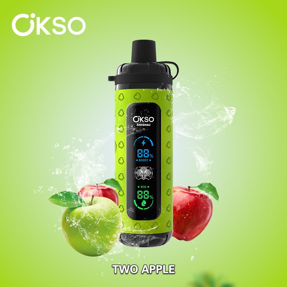 OKSO Shisha Max 40000 Puffs | 36mL mesh coil, LED display, airflow control, child lock, bulk disposable vape wholesale