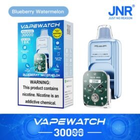 JNR Vape Watch 30000 Puffs | 2% nicotine, 19mL, dual mesh, 1000mAh, smart, quick charge