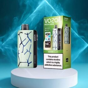 VOZOL NEON 45K | ultra-long 45000 puffs 20ml 50mg rechargeable disposable vape wholesale