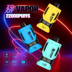 ZOOY Vapor 22000 Puffs EU Hot Sale Factory Certificate Electronic Cigarette E Cigarette 22000 Puffs Fruit Flavor Disposable Vape Wholesale