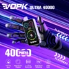 VOPK ULTRA 40000 Puffs Disposable Vape, Robotic Hand Design, Dual Flavor Switching, RGB Smart Screen, Child Lock, 36ml Mesh Coil, Bulk Wholesale E-Cigarette