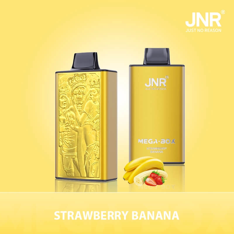 JNR Mega Box 25K Strawberry Banana Disposable Vape