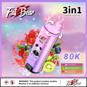 AIVONO AIM FAT BEAR 80000 PUFFS Triple Flavors Low Nicotine Bulk Buy Original Rechargeable Disposable Vapes Wholesale