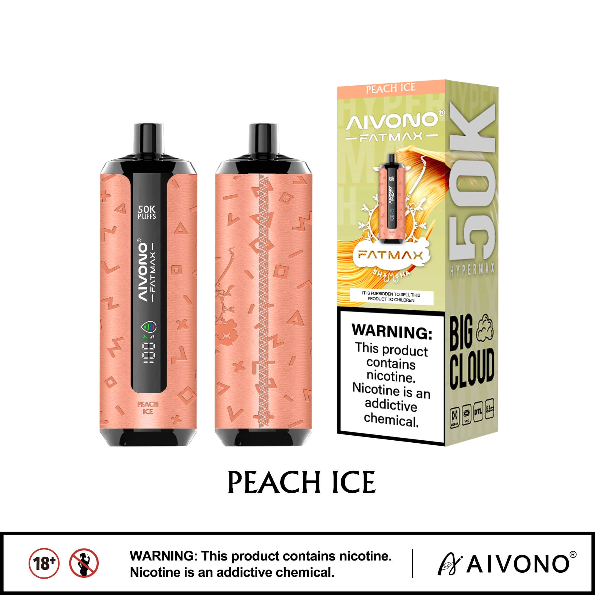 Aivono AIM FATMAX 50000 | High-Capacity Disposable Vape with 50,000 Puffs - Image 11