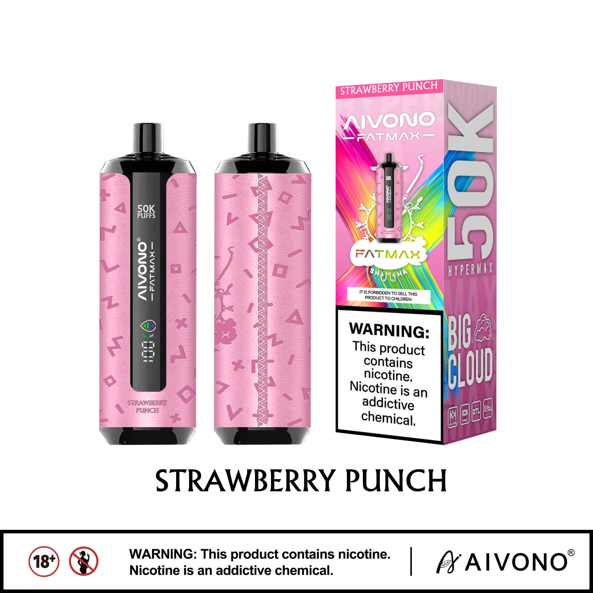Aivono AIM FATMAX 50000 | High-Capacity Disposable Vape with 50,000 Puffs - Image 9