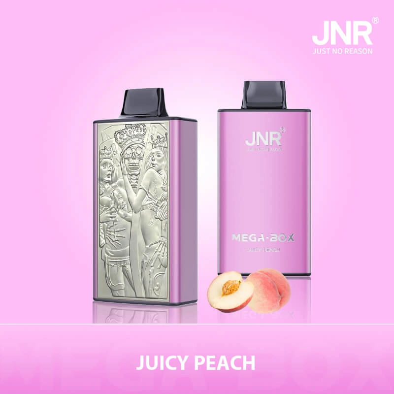 JNR Mega Box 25K Juicy Peach Disposable Vape