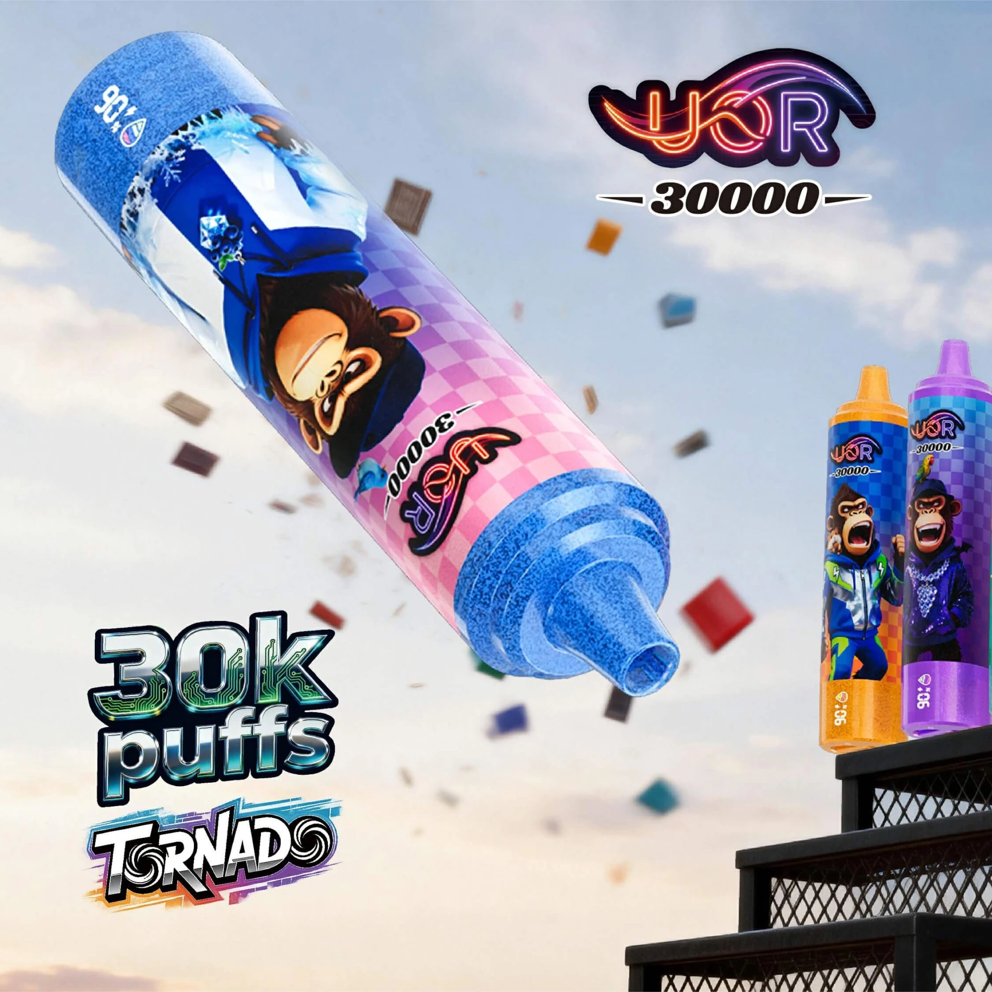 UOR Tornado 30000 Disposable Vape Series Promo Ad