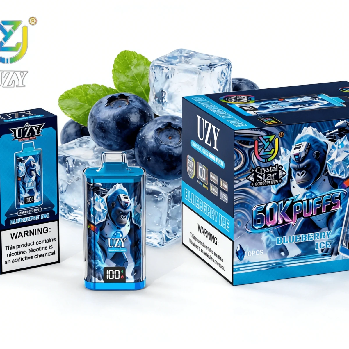.Blueberry Ice