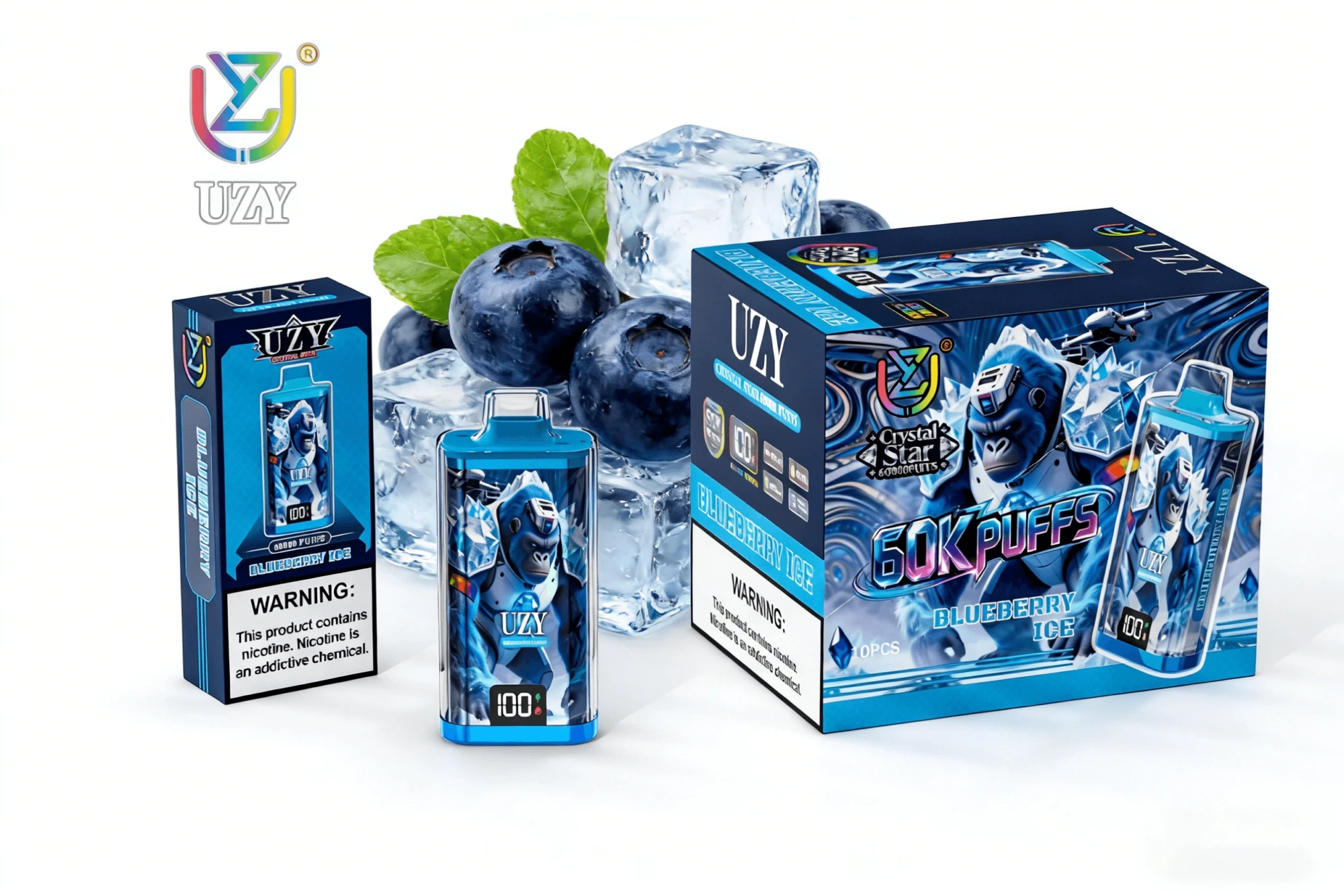 .Blueberry Ice