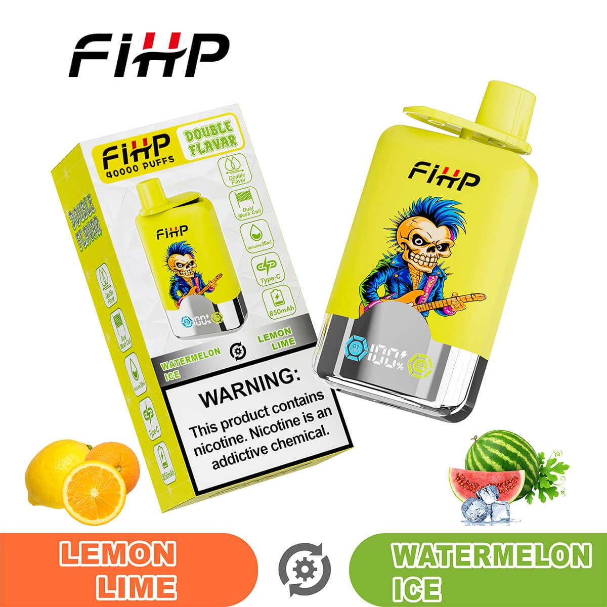 FIHP 40K Dual-Flavor Disposable Electronic Cigarette Wholesale - Image 12