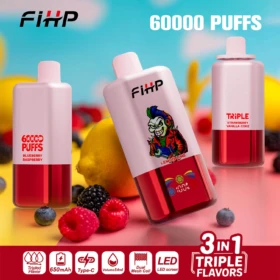 FiHP 60000 Puffs 3in1 Triple Flavor Vape