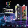UZY SHISHA HOOKAH KING 120000 Puffs | 64ml E-Liquid LED Smart Display 0%/2%/3%/5% Nicotine Crystal Disposable Vape