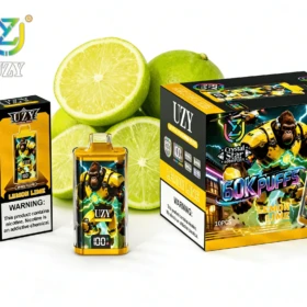 UZY Crystal Star 60K 60000 Puffs Dual Mesh Disposable Vape Wholesale