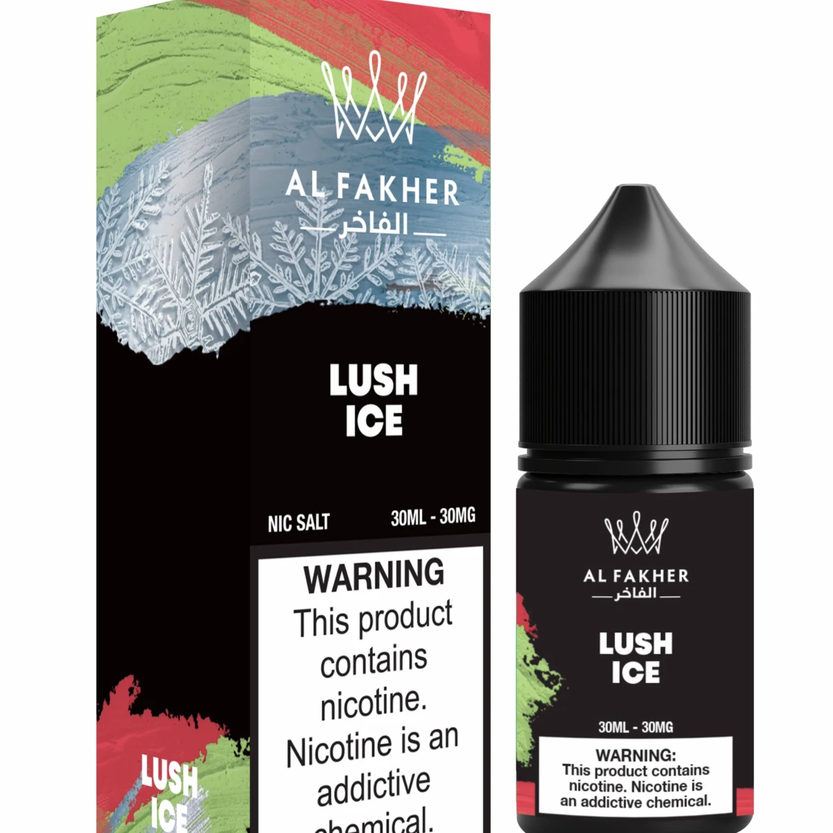Al Fakher Lush Ice Nic Salt E-Liquid 30ml 30mg - Vape Juice