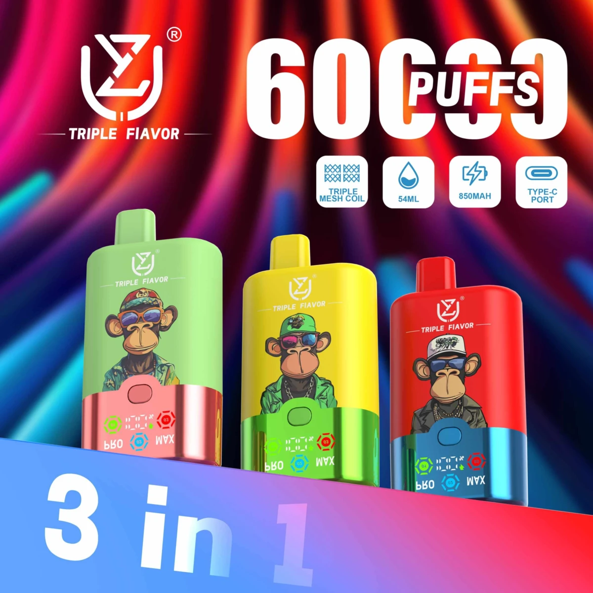 UZY-Triple-Flavor-60000-1